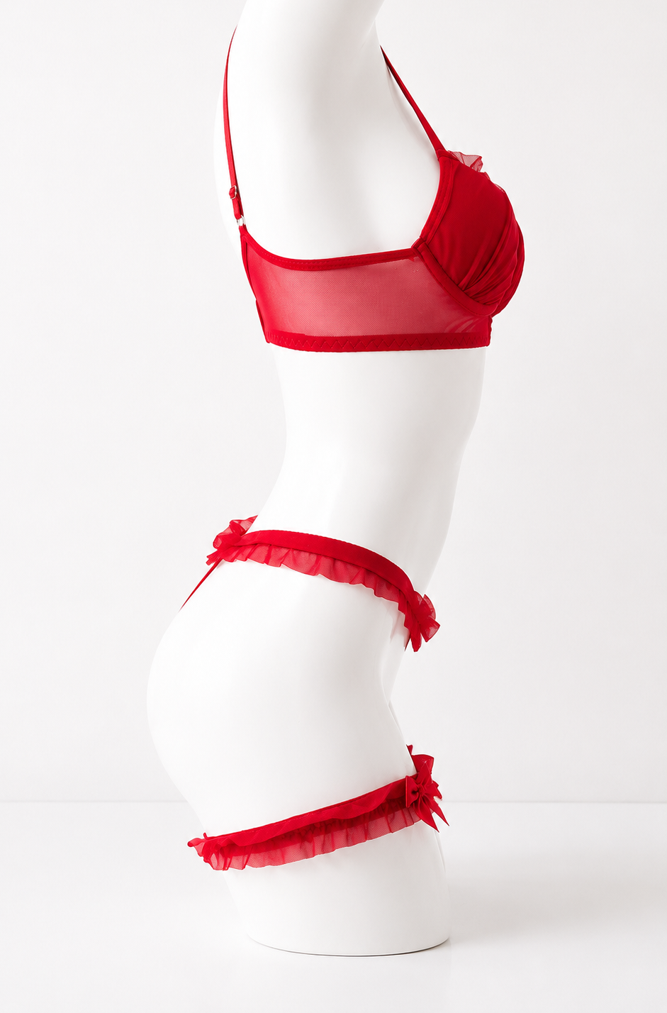 Conjunto Alessandra com Perneiras em Tule - Image 7