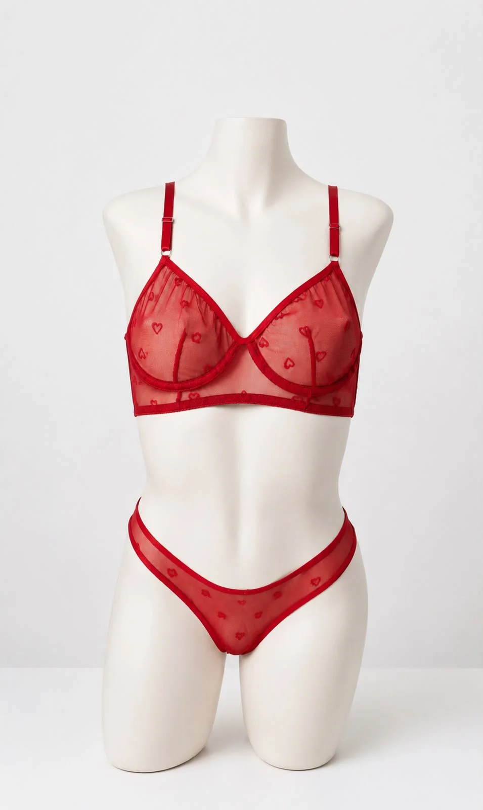 Conjunto Celine em Tule com Corações - Image 5
