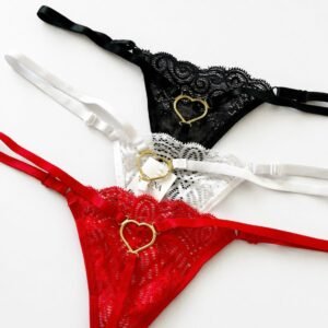 Calcinha Fio Sexy Coração