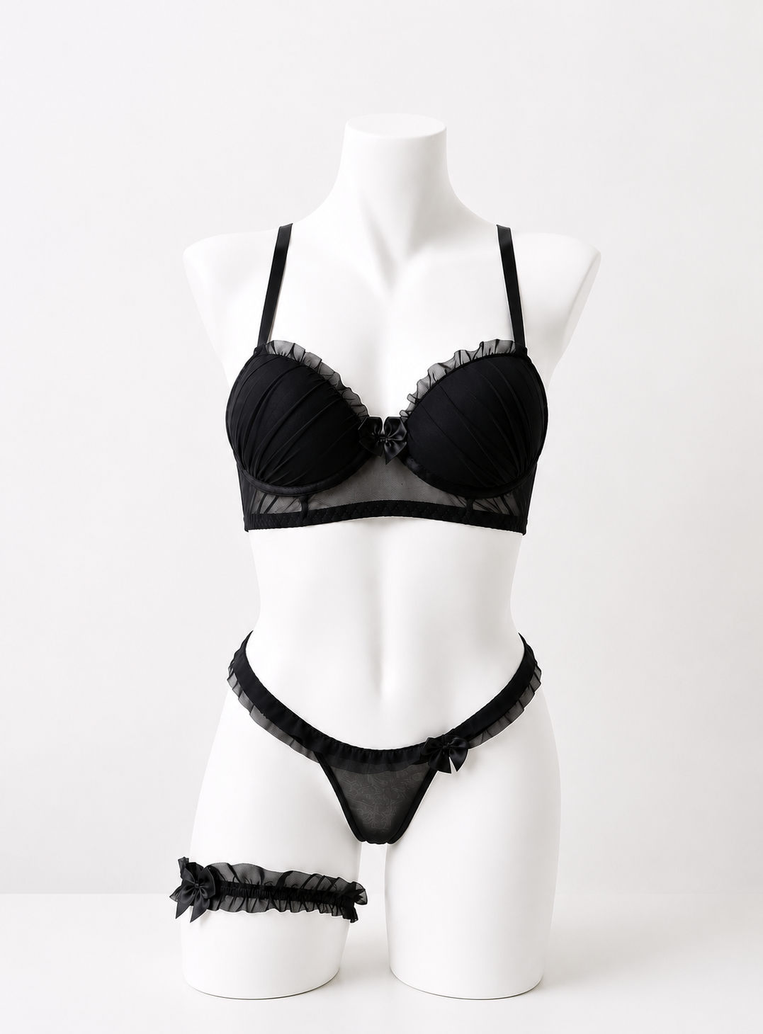 Conjunto Alessandra com Perneiras em Tule - Image 3